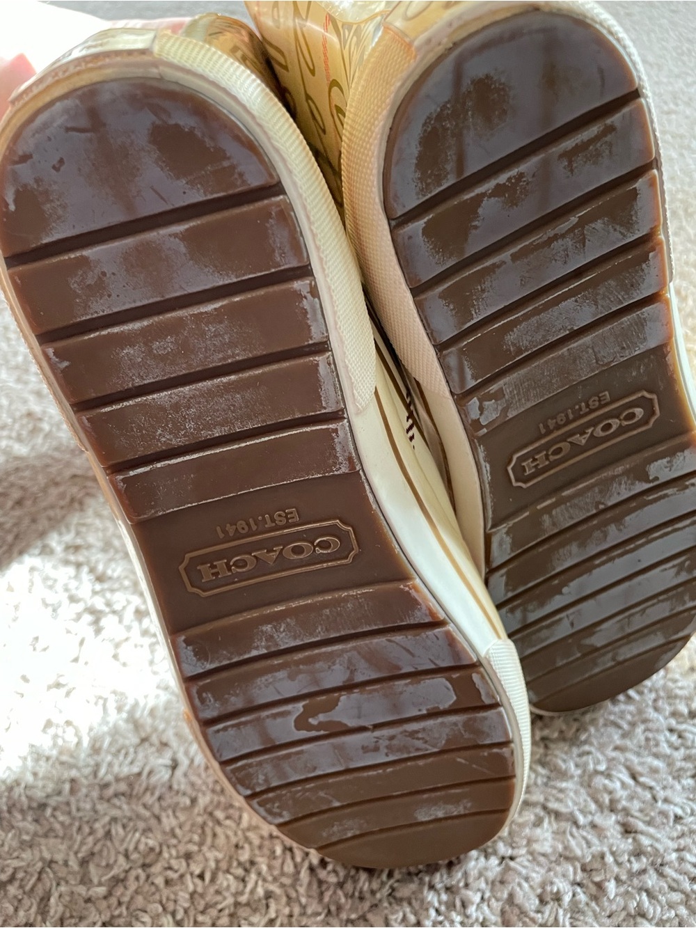 Coach rain boots - Picture 6 of 9